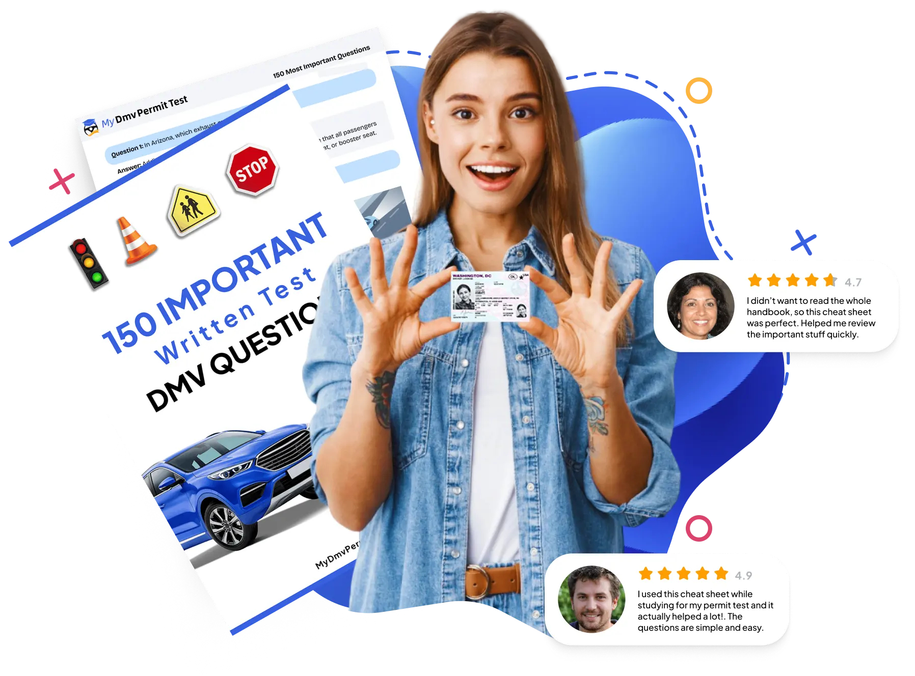 DMV Written Test cheat sheet